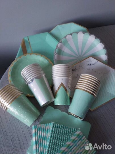 Одноразовая посуда для праздника