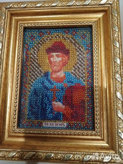 Иконы вышитые бисером