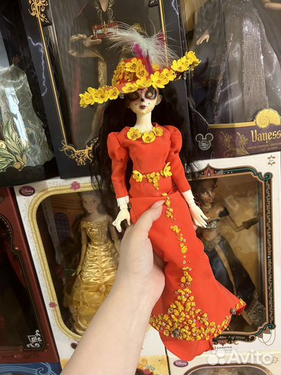 Шарнирная кукла бжд катрина калавера ла муэрте