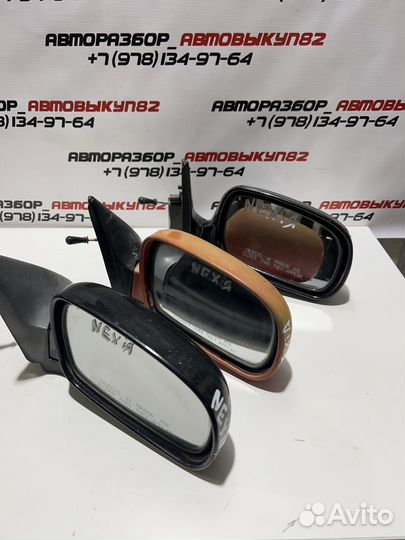Зеркало правое боковое заднего вида Daewoo Nexia