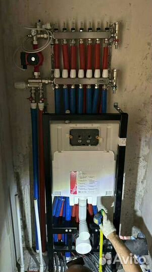 Водяной теплый пол, отопление, водоснабжение