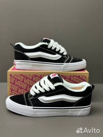 Кеды Vans Knu Skool 'Black White'