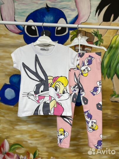 Футболка лосины для девочки zara