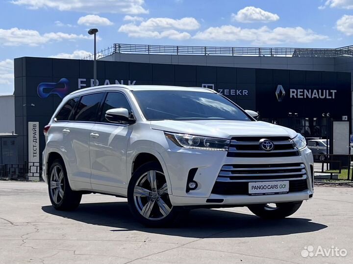 Toyota Highlander 3.5 AT, 2019, 81 805 км