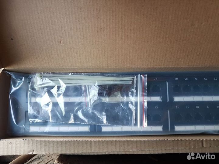 Патч-панель Netko UTP 48 портов, RJ45, кат.6