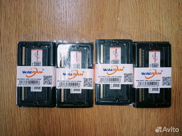 Оперативная память ddr3l 8gb 16gb