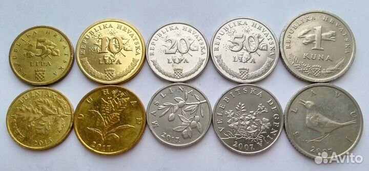 Хорватия (набор монет)
