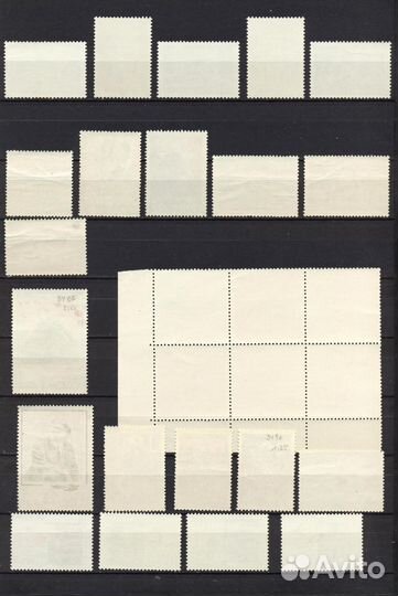 1968 Чистые** марки СССР