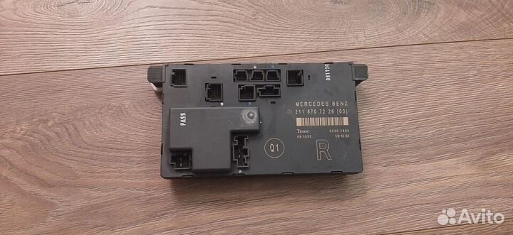 Блок комфорта двери Mercedes W211 Рестайлинг