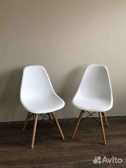 Комплект стульев ridberg DSW eames 4 шт. Новые