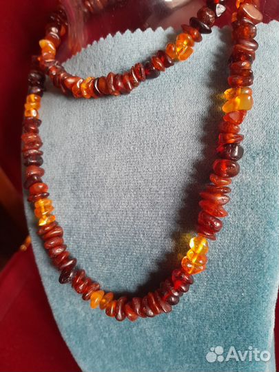 Бусы из янтаря
