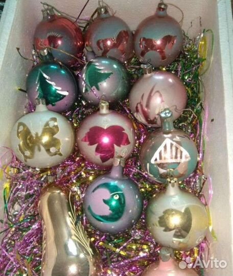 Новогодние игрушки СССР