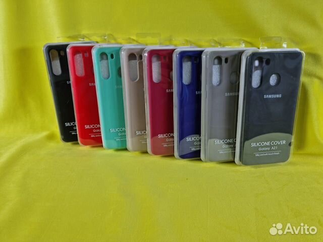 Чехол Samsung A21 Silicone Case