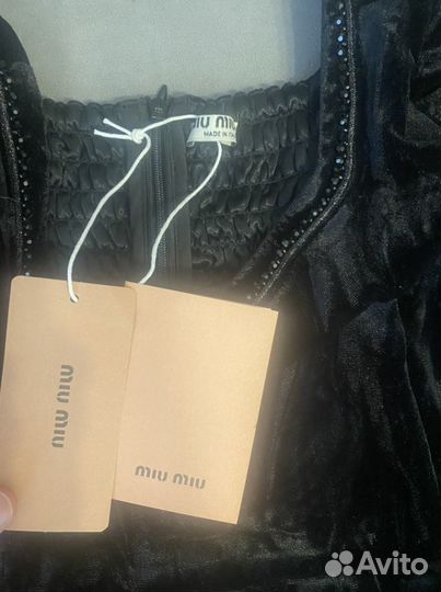 Платье miu miu новое