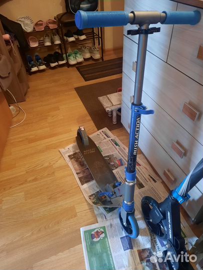 Самокат детский двухколесный бу