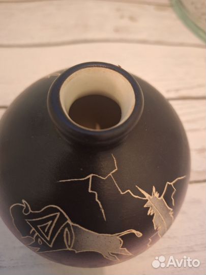 Ваза керамика работа американских индейцев