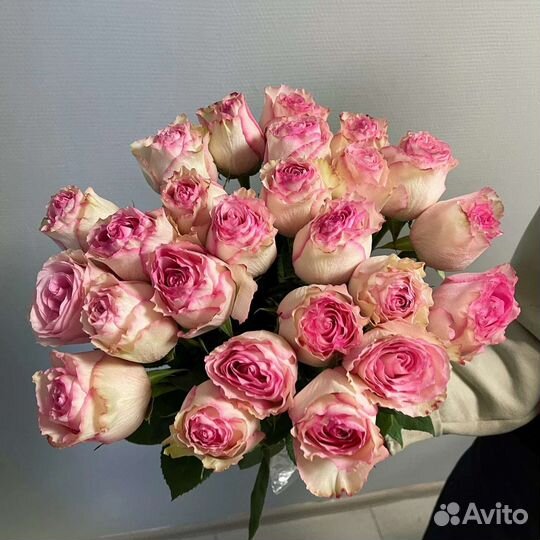 Цветы розы букет