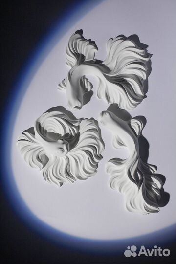 Рыбки на стену декор