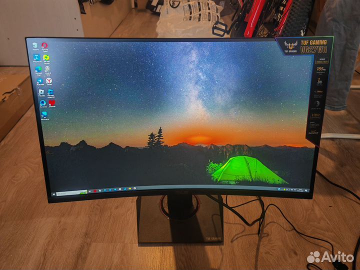 Asus TUF Gaming VG27WQ, 2560x1440, 165 Гц, новый