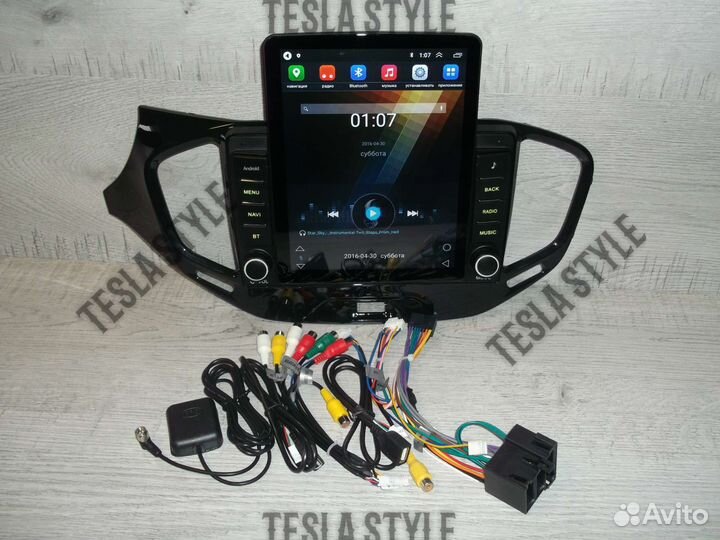 Магнитола LADA Vesta Tesla 2/32 Android GPS WiFi