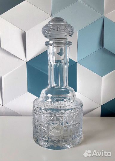 Графин штоф хрустальный СССР