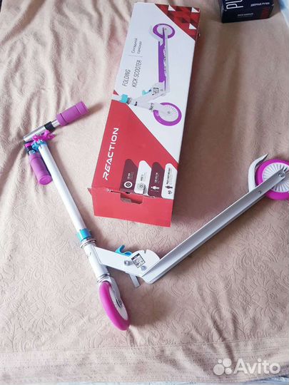 Крутой новый Самокат 2-х колесный reaction 125