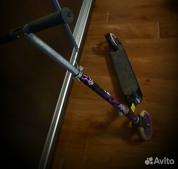 Самокат полностью железный