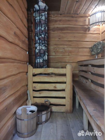 Баня на дровах