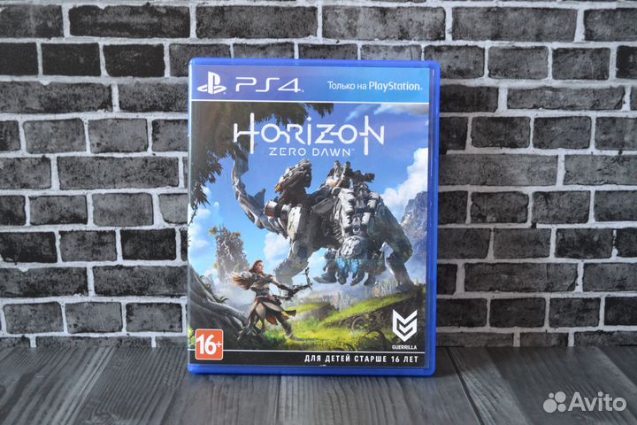 Horizon Zero Dawn диск PS4