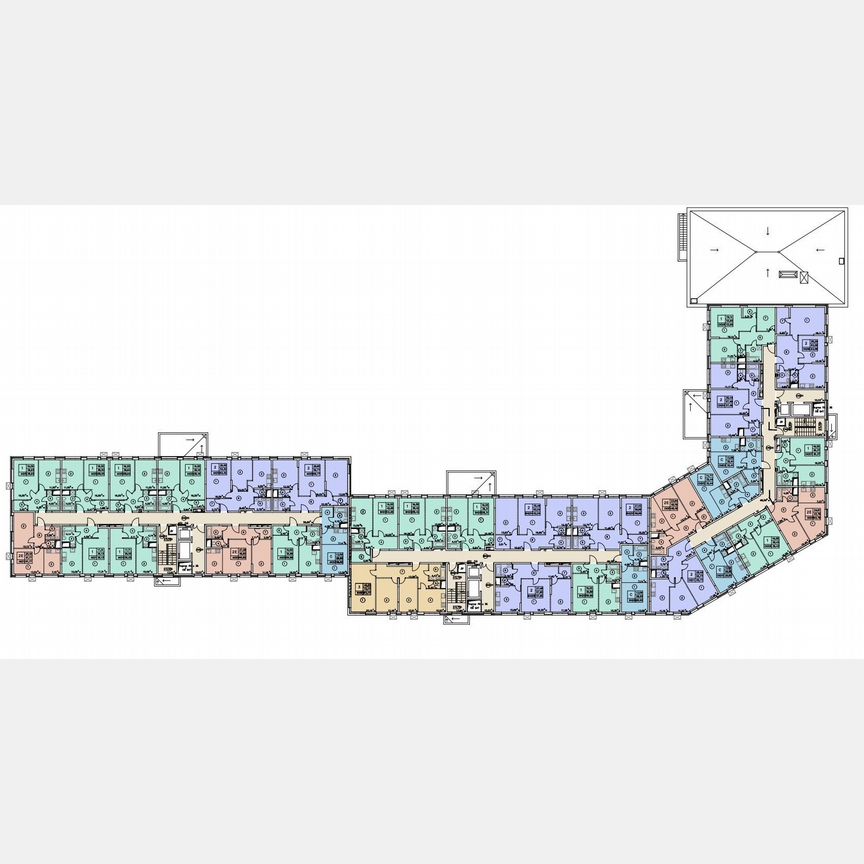 2-к. квартира, 57,9 м², 7/12 эт.