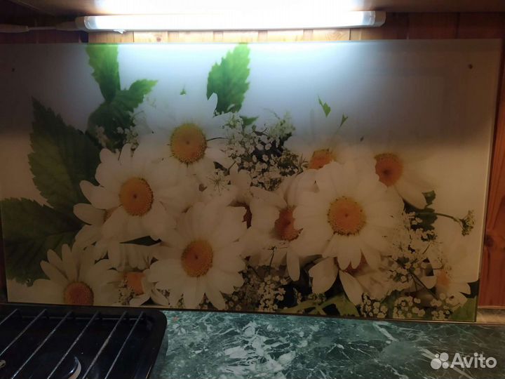 Экран кухонный (стекло)