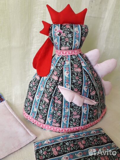 Грелка на чайник Петушок