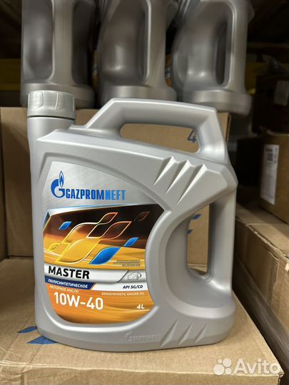 Моторное масло gazpromneft 10w 40 4л