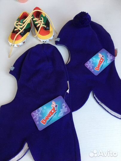 Шапка шлем для мальчика