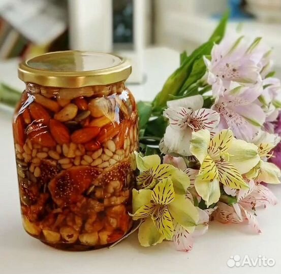 Орехи в меду