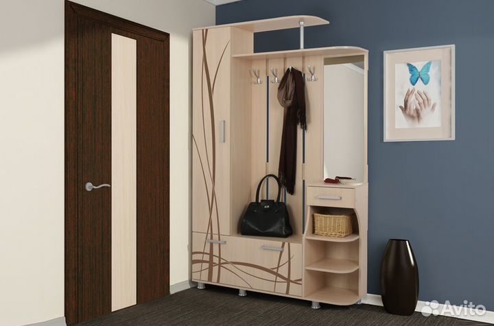 Прихожая Барселона-1 (дуб млечный)