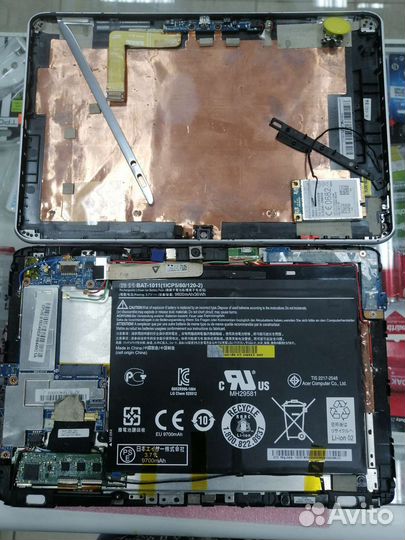 Планшет acer а701 разбор