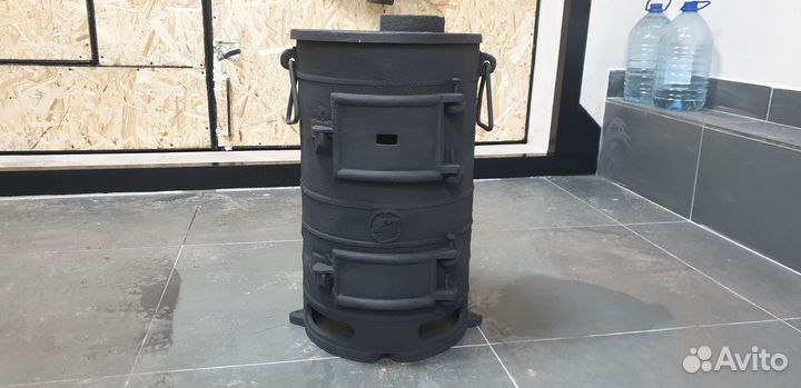 Печь буржуйка чугунная пов 57
