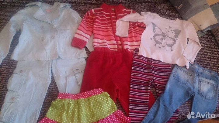 Вещи пакетом на рост 98-104 на 3-4 года