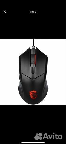 Игровая мышь MSI Clutch GM08 Black
