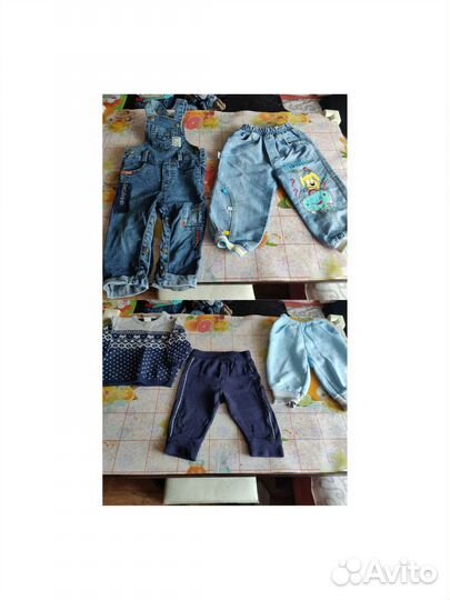 Детские вещи на мальчика, размер 74-86