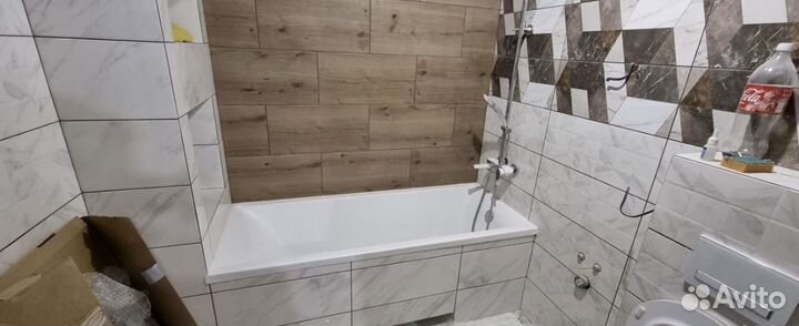 Ремонт ванной комнаты под ключ частники