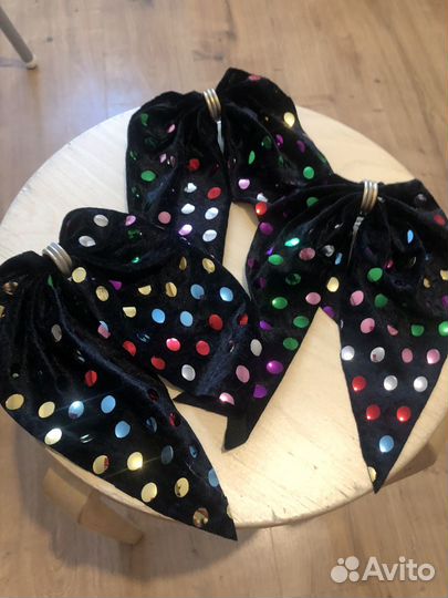 Бант 90х заколка бабочка СССР винтаж