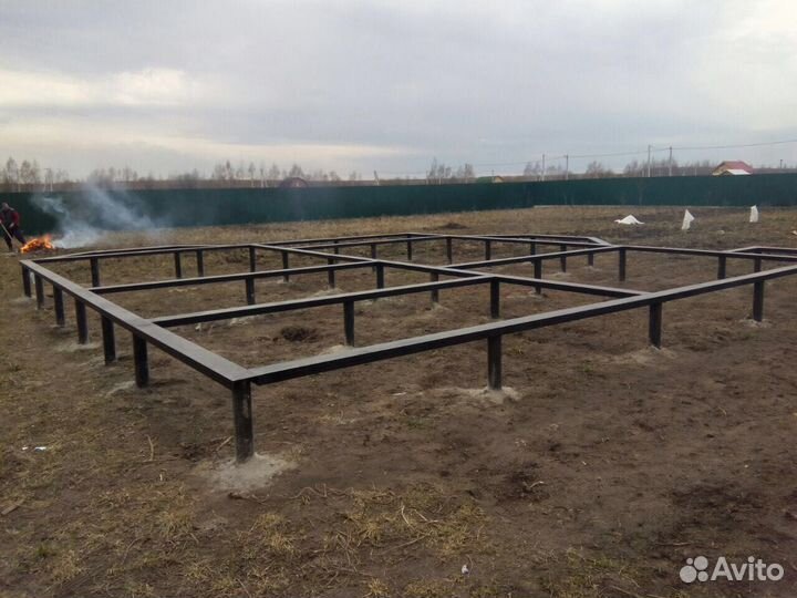 Винтовые сваи - фундамент