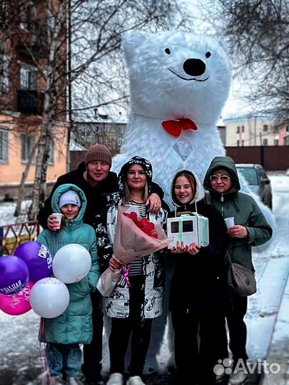 Белый медведь на праздник – арктический сюрприз