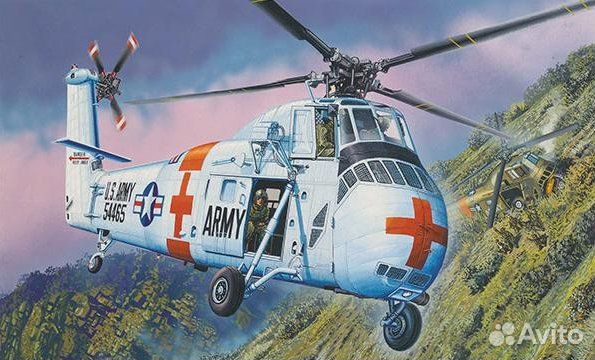 64103 1/48 CH-34 US Army Rescue