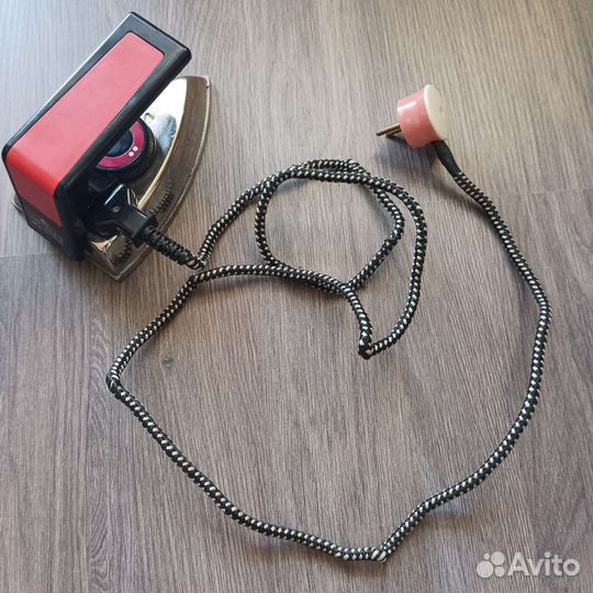 Рабочий командировочный дорожный Советский утюг