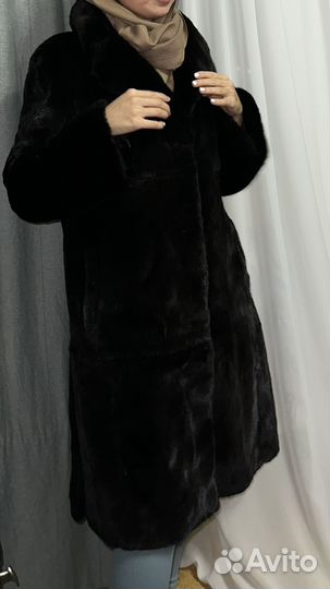 Шуба норковая 46