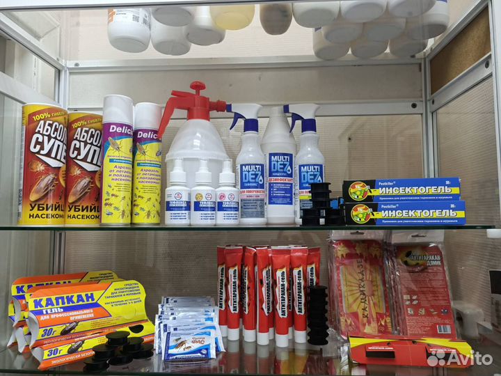 Средства от насекомых и грызунов