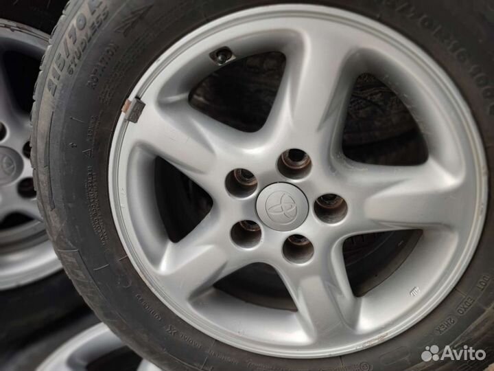 Диски бу 16 Toyota R16 J6.5 5x114.3 4шт без шин